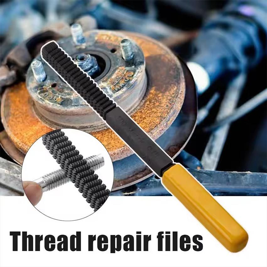 Kikir Ulir Mur Dan Sekrup / Pengasah Drat / External Thread Restorer File / Alat Ulir Drat Baut