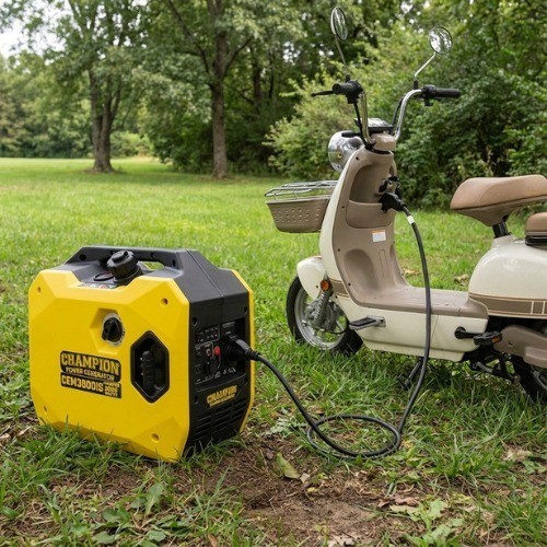 Genset 2000 Watt Silent Inverter Champion CEM 3800 iS / Genset Silent Portable 2000Watt