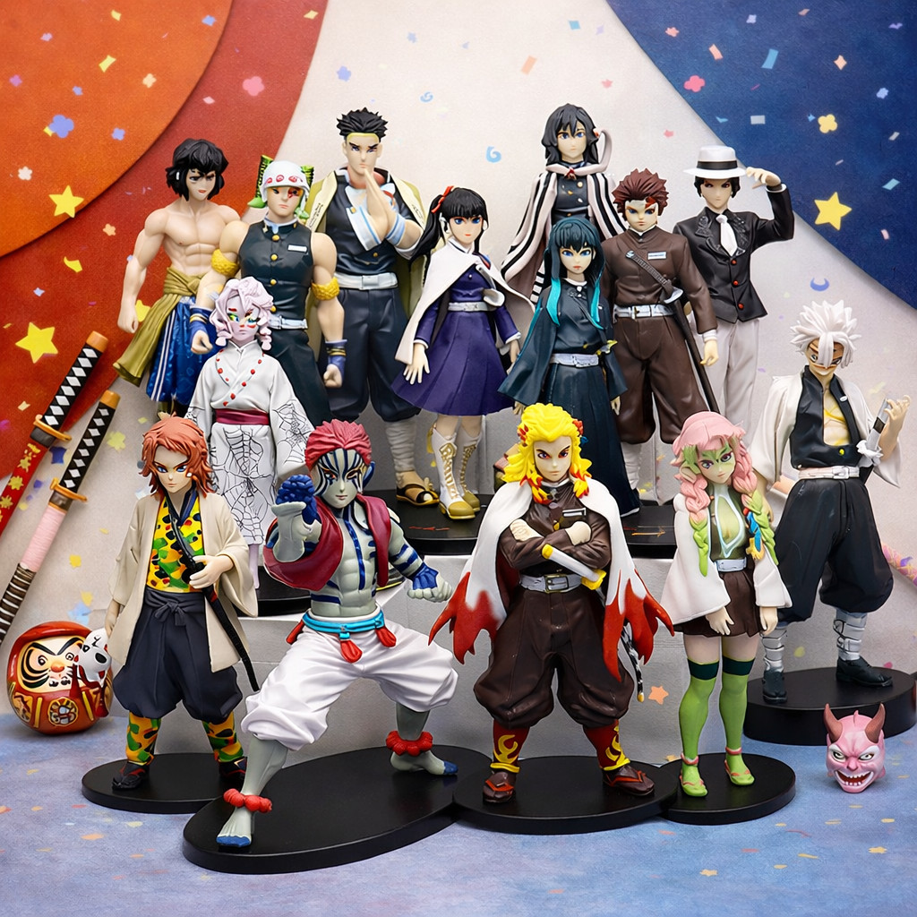 ACTION FIGURE DEMON SLAYER / MINIATUR DEMON SLAYER / DEMON SLAYER MANGA ANIME FS