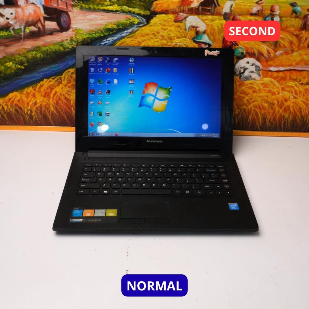LENOVO 80FY PENTIUM N3540 2 GB (14") LAPTOP SECOND ORIGINAL SINAR MUTIARA CELL
