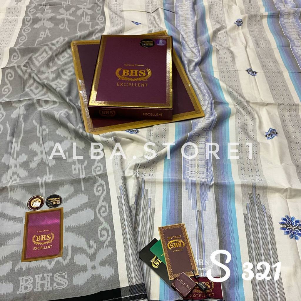 Haute57 Sarung Bhs Excellent Songket Gold Original/ Sarung Bhs Jaguar Songket Ori Sarung Bhs Ekselen