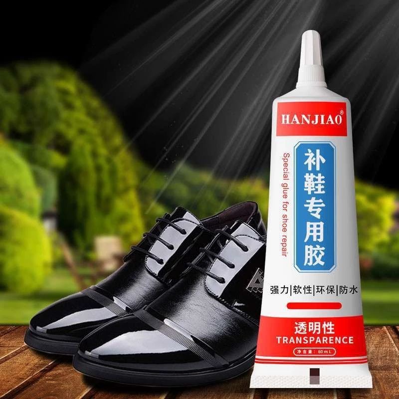ORIGINAL HANJIAO Lem Sepatu Hanjiao Lem Perekat Super Lem Perbaikan Sepatu Transparan