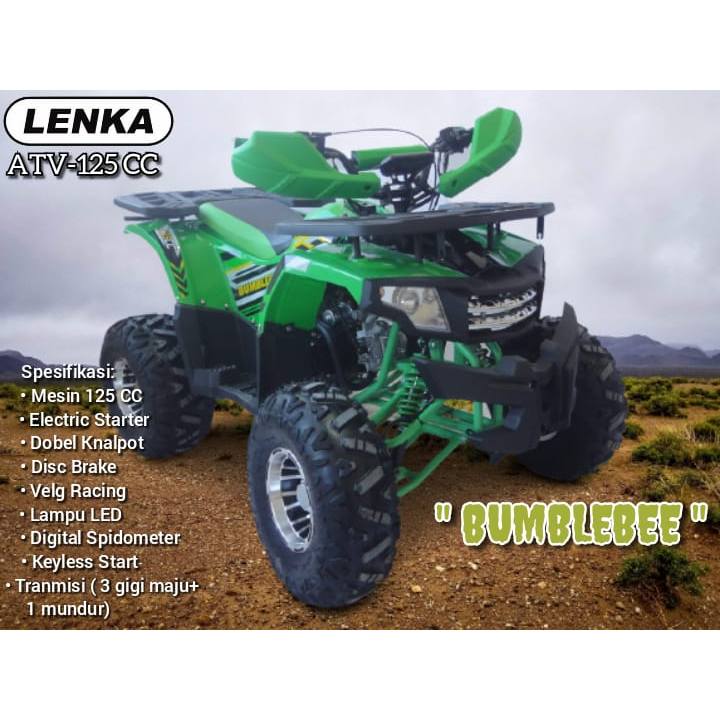 Mobil ATV Mini Anak Lenka Bumblebee 125cc