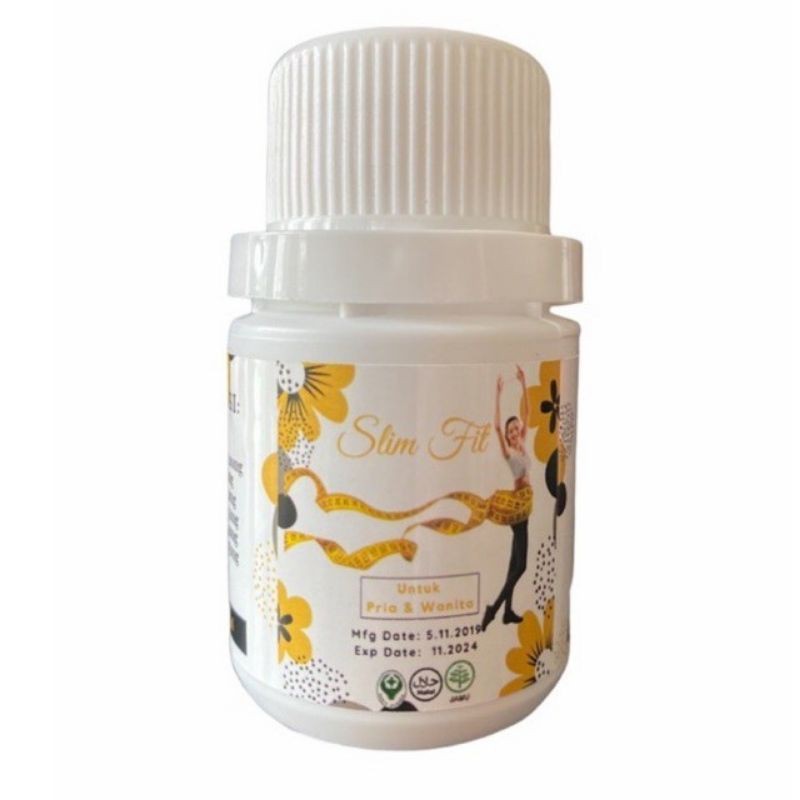 Slim Fit Herbal / Pelangsing Herbal / Slimming Herbal isi 30butir