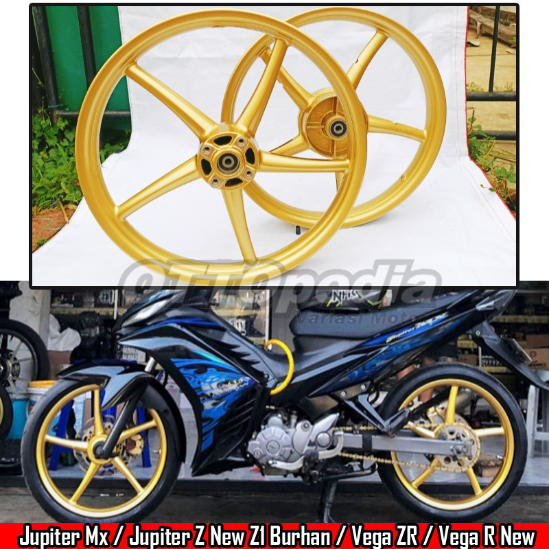 Velg Pelek Racing Vrossi Sanca Model RCB Sprint RC Balok Palang 5 Jupiter Mx Old Lama Jupiter Z1 Bur