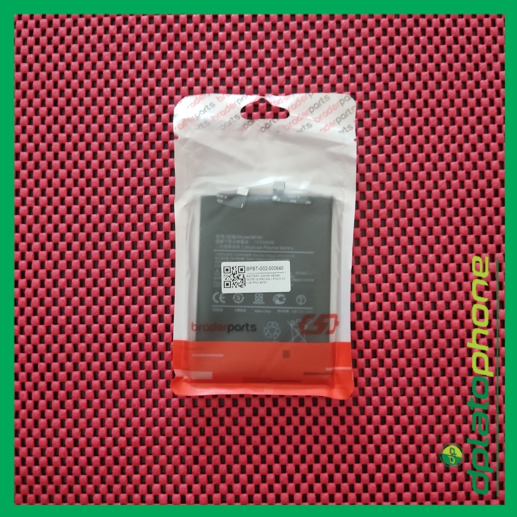 BATTERY BP4K XIAOMI REDMI NOTE 12 PRO 5G / POCO F5 / X5 PRO - BraderParts