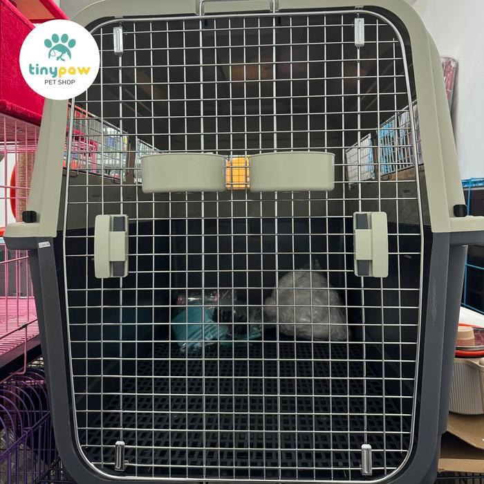 Pet Cargo Pet Carrier Super Jumbo XL dengan roda by luckyhipostore