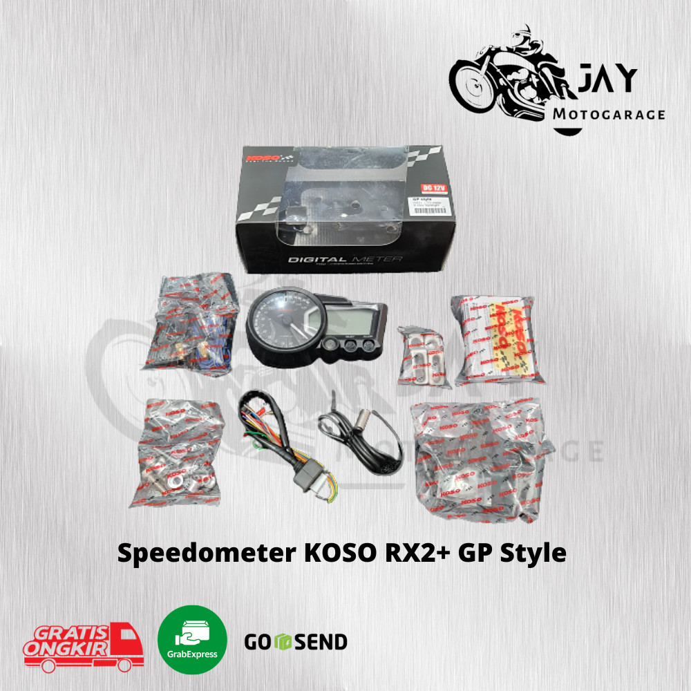 Terbaik Speedometer Spido Meter Koso GP Style RX2 Original 100%