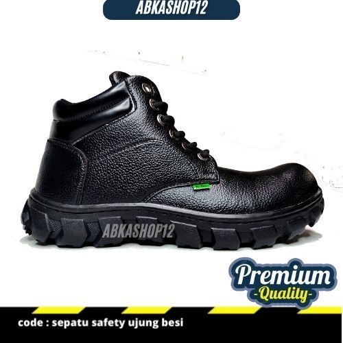New Sepatu Safety Ujung Besi  // Sepatu Kerja Lapangan Proyek // Sepatu Pria Keren // Sepatu safety 