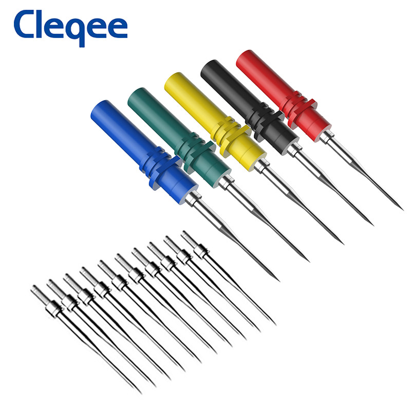 Cleqee P8002 HT307 Needle Back Test Probe Pin Screw Auto Diagnostic Test Handheld Oscilloscope Set A