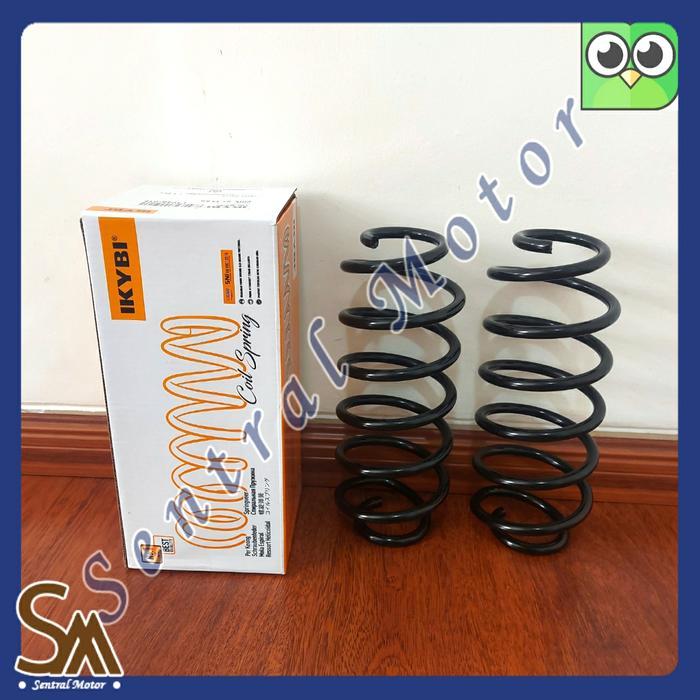 Per Keong Coil Spring Belakang Toyota Vios gen 2/Yaris Bakpau (1set) Ikybi