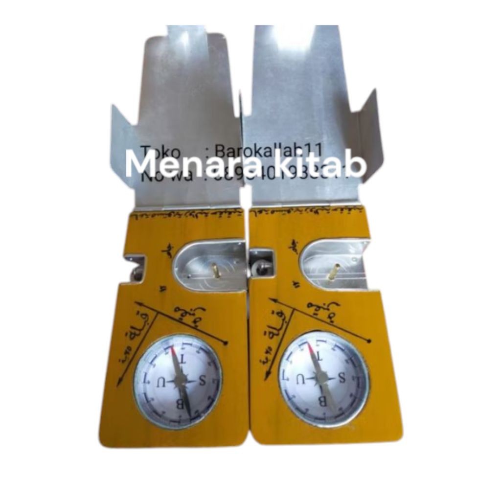 Padom dari kayu jati/padhom/kompas/Alat Ukur Arah kiblat/Arah kuburan,original bukan kawe kawe, STOK