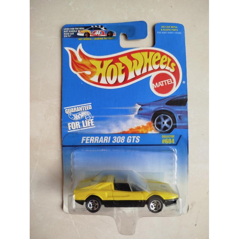 HOT WHEELS FERRARI 308 GTS AUTHENTIC TOURING ROOF RARE