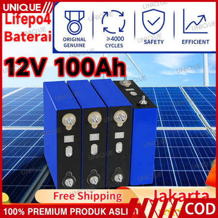 100% Baterai Baru 2025 CATL/BYD Battery Lifepo4 12v 120ah/100AH Battery Lifepo4 12v 120ah 100ah Plus