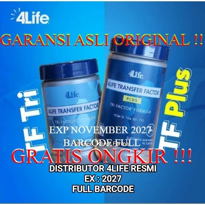 4Life Transfer Factor  Transfer Factor Formula - Tri Factor Formula Asli