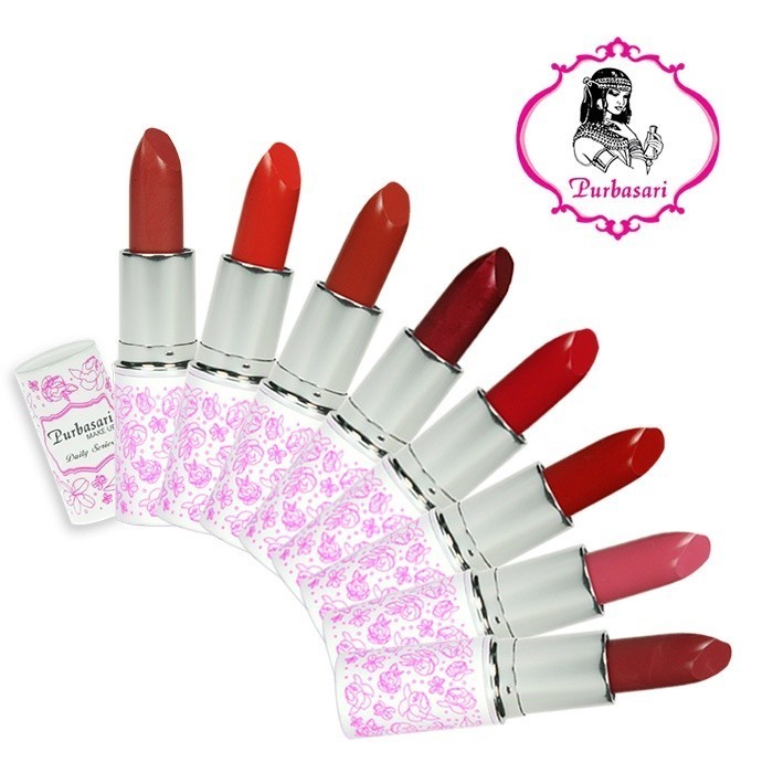 [RSX] Lipstik Purbasari Daily Series 4g Glossy Minus Kemasan/Tanpa Box