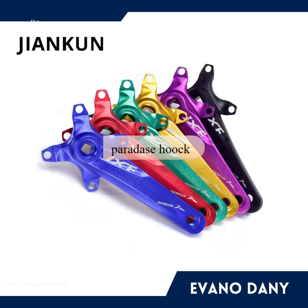 Crank IXF BB Kotak Single Crank Arm 170mm BCD 104 Sepeda MTB Original