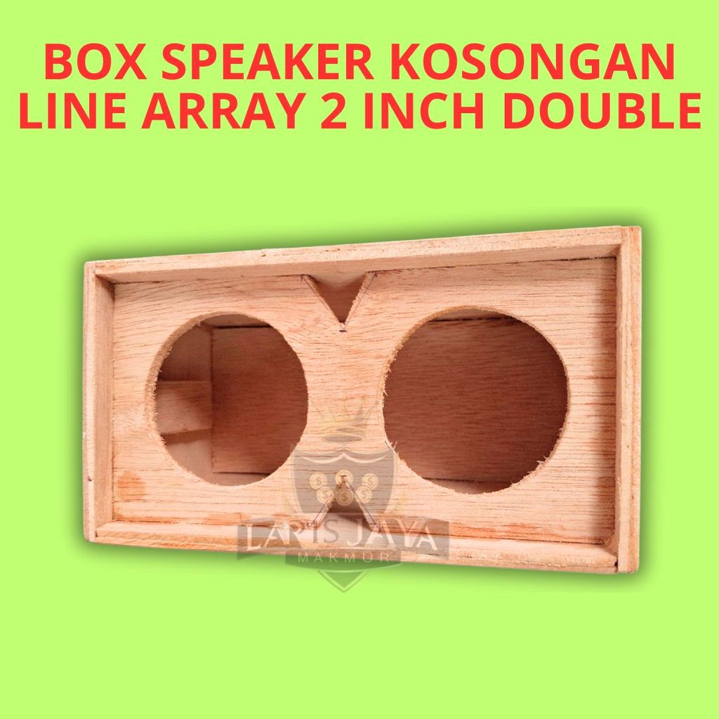 Box Speaker Mini 2 Inch Line Array Double Proyek DIY Audio