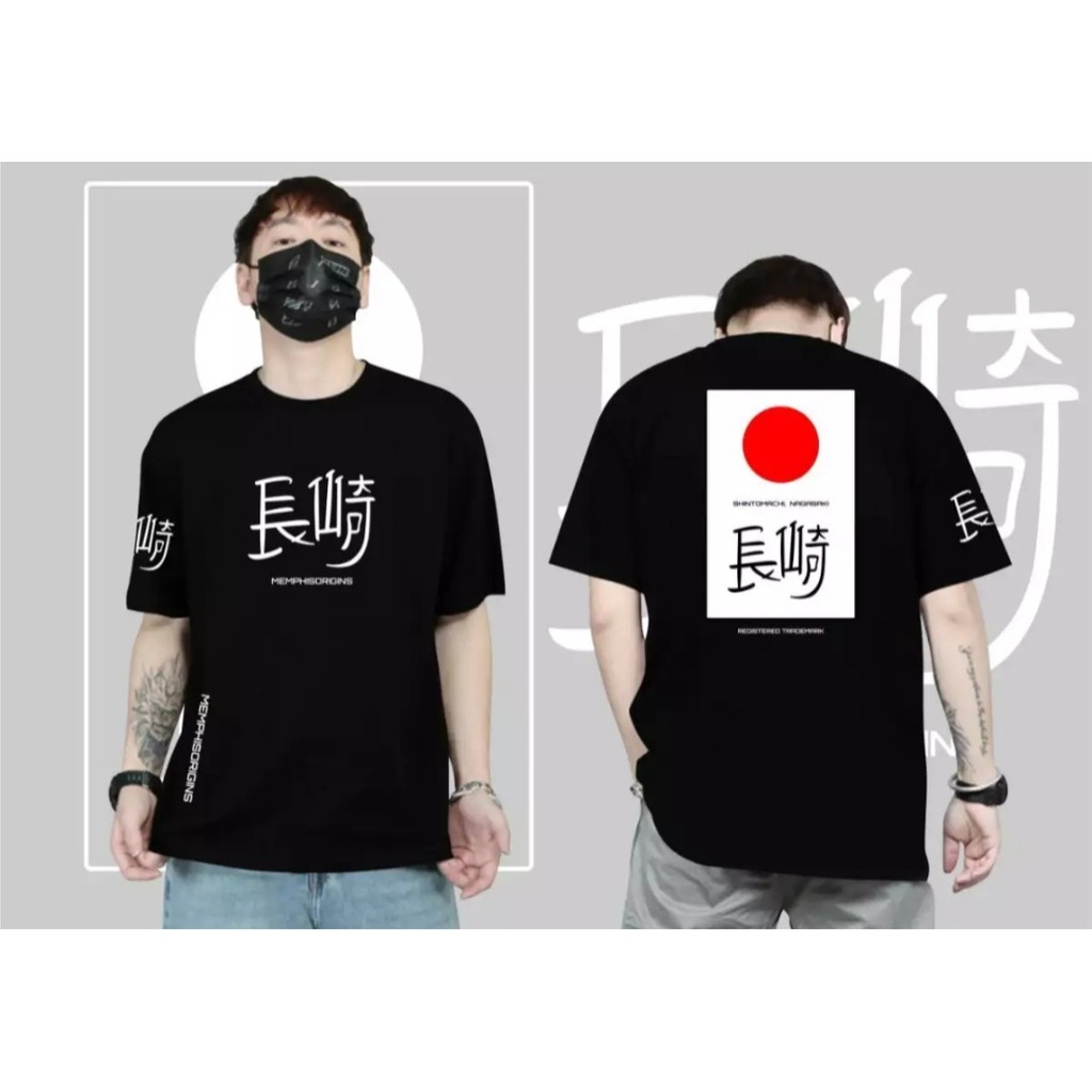 BAJU KAOS KEREN SABLON JEPANG BENDERA JAPAN VIRAL.PAKAIN PRIA ATASAN PRIA KATUN UNISEX COWOK KEREN O