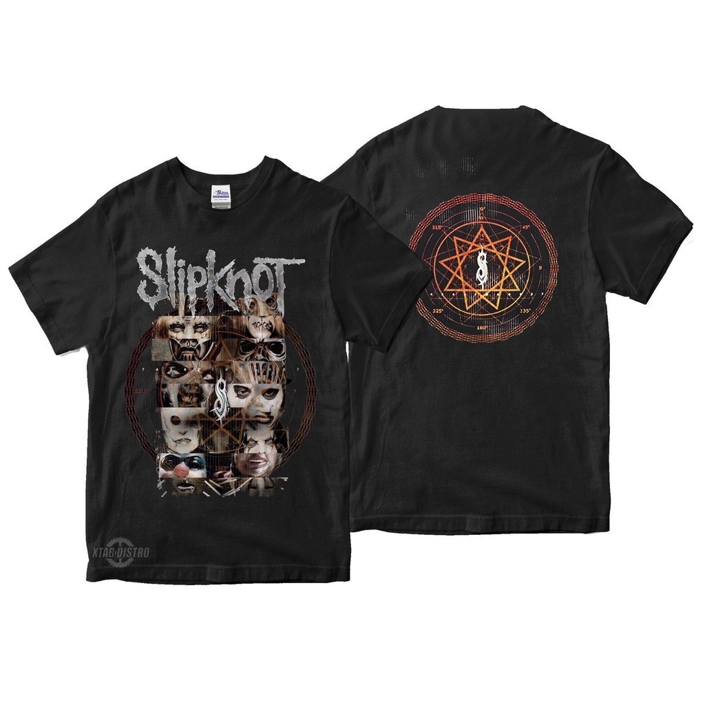 OT59 kaos SLIPKNOT 6 CREATURES Premium tshirt Slipknot before i forget kaos band slipknot negative o