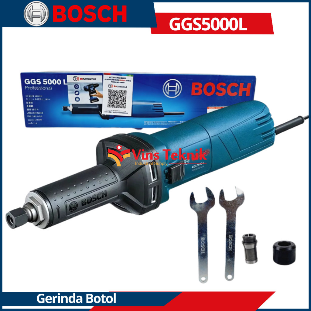 BOSCH GGS 5000 L Mesin Gerinda Lurus Gerinda Botol Die Grinder Tuner 500Watt GGS5000L