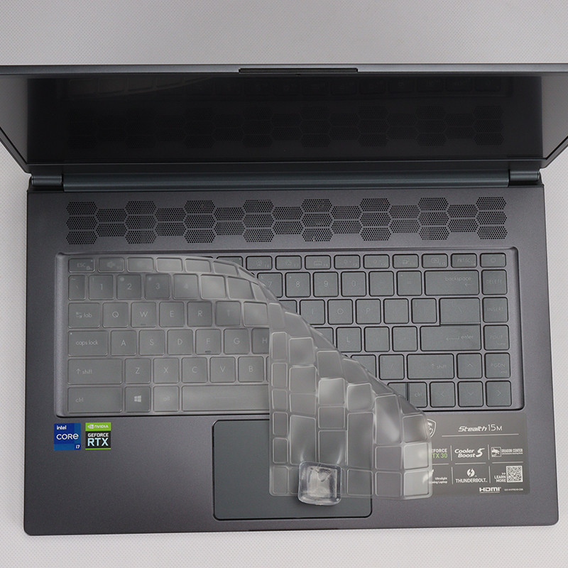 for  GS66 2022, GP66, Raider GE66,  14 Evo 14 Stealth 15M 156 Laptop TPU Keyboard Cover  Skin