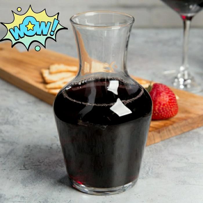 Gelas Carafe 500ml / Gelas vas / gelas cafe unik