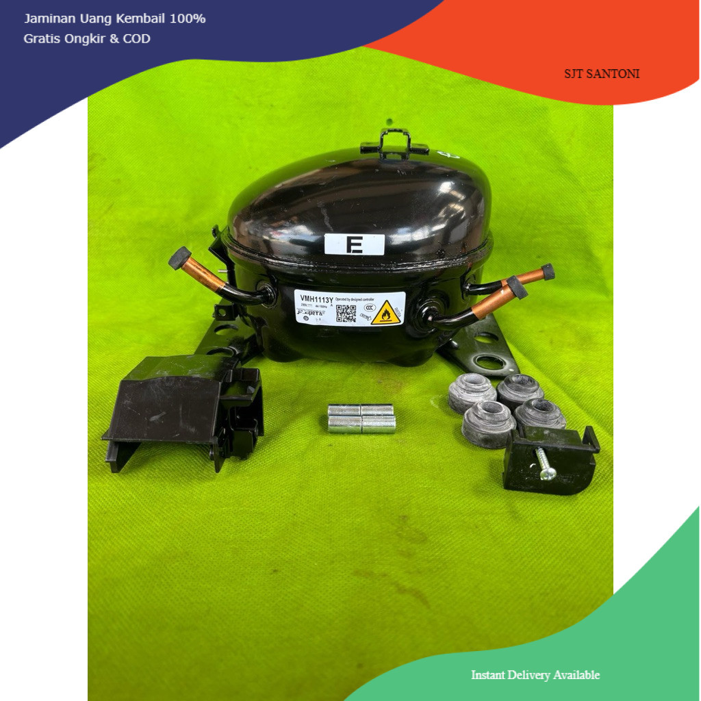 kompresor Compressor Kulkas Inverter Kulkas SHARP SJ-IS50 Side by Side