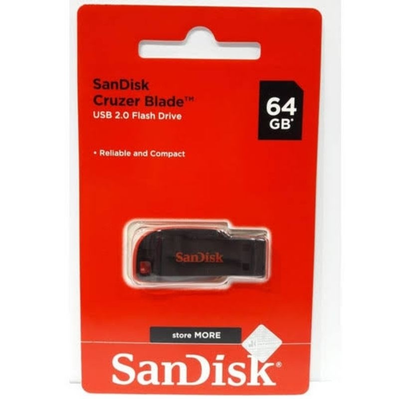 Flashdisk Sandisk 64gb - Flash Disk FD 64 gb Original