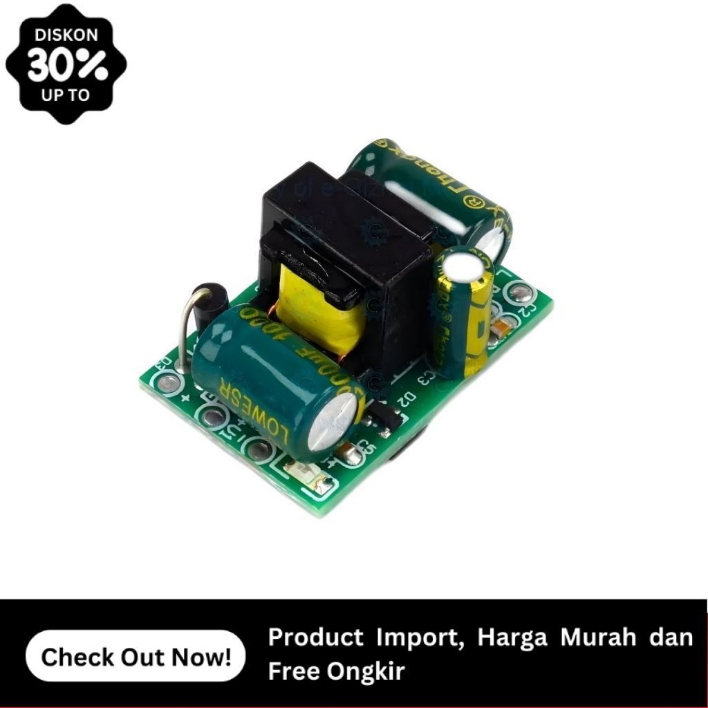 Modul Power Supply AC-DC Step Down 220V to 5V 700mA 3.5W Buck Converter Kualitas Import By Griya Kom