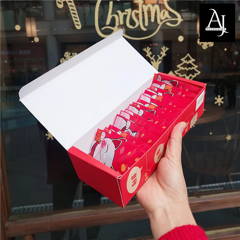 Box Kue Nastar Flip Bukaan Atas Sangjit Imlek Wedding Oriental Style