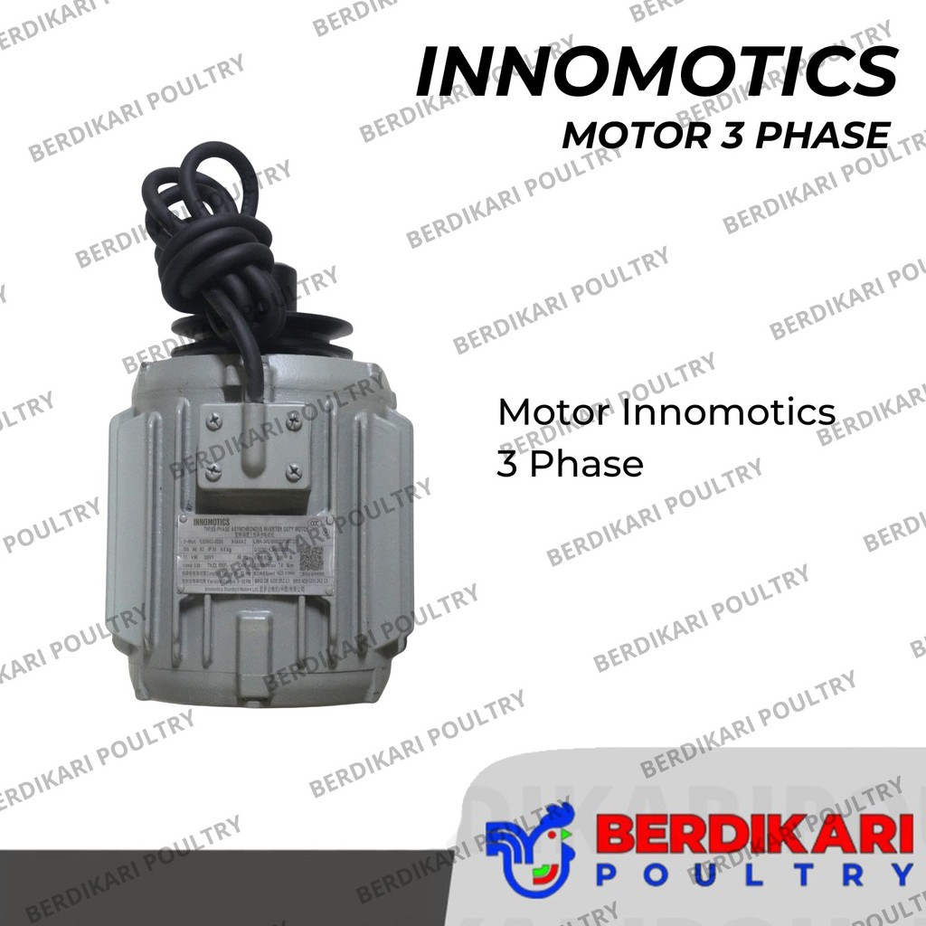 Dinamo Inomotics 3 Phase 1.1 KW  Motor Siemens Untuk Box Fan 50 Inch