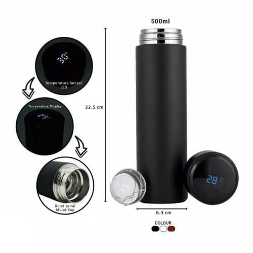 Botol Termos Temperatur Suhu / Smart Cup LED Termos Termometer
