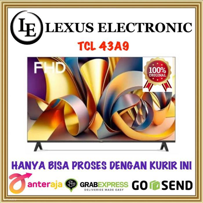 TCL LED ANDROID TV 43 INCH | 43A9 | ANDROID 11 | GOOGLE TV