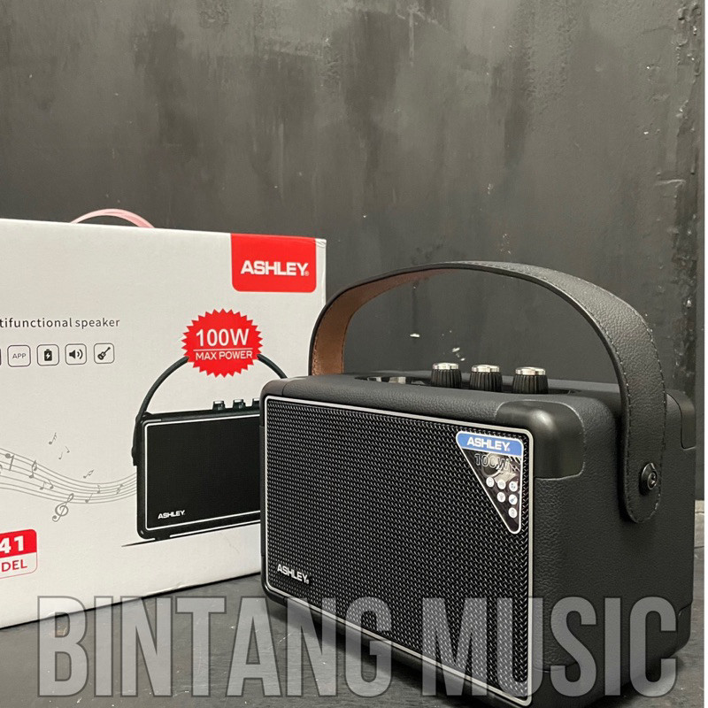 speaker aktif ashley sp 41 original 4 inch bluetooth ASHLEY SP41