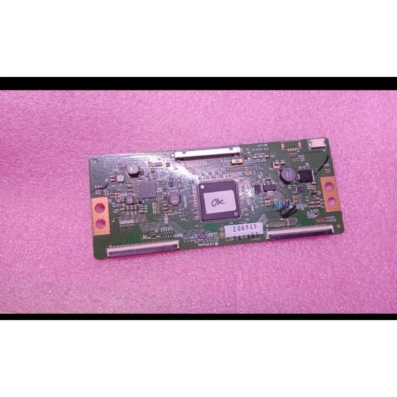 T CON - TIKON - TICON - TCON BOARD LOGIC PAPAN PANEL TV LED LG 49UH610T - 49UH615T - 49UH610 - 49UH6