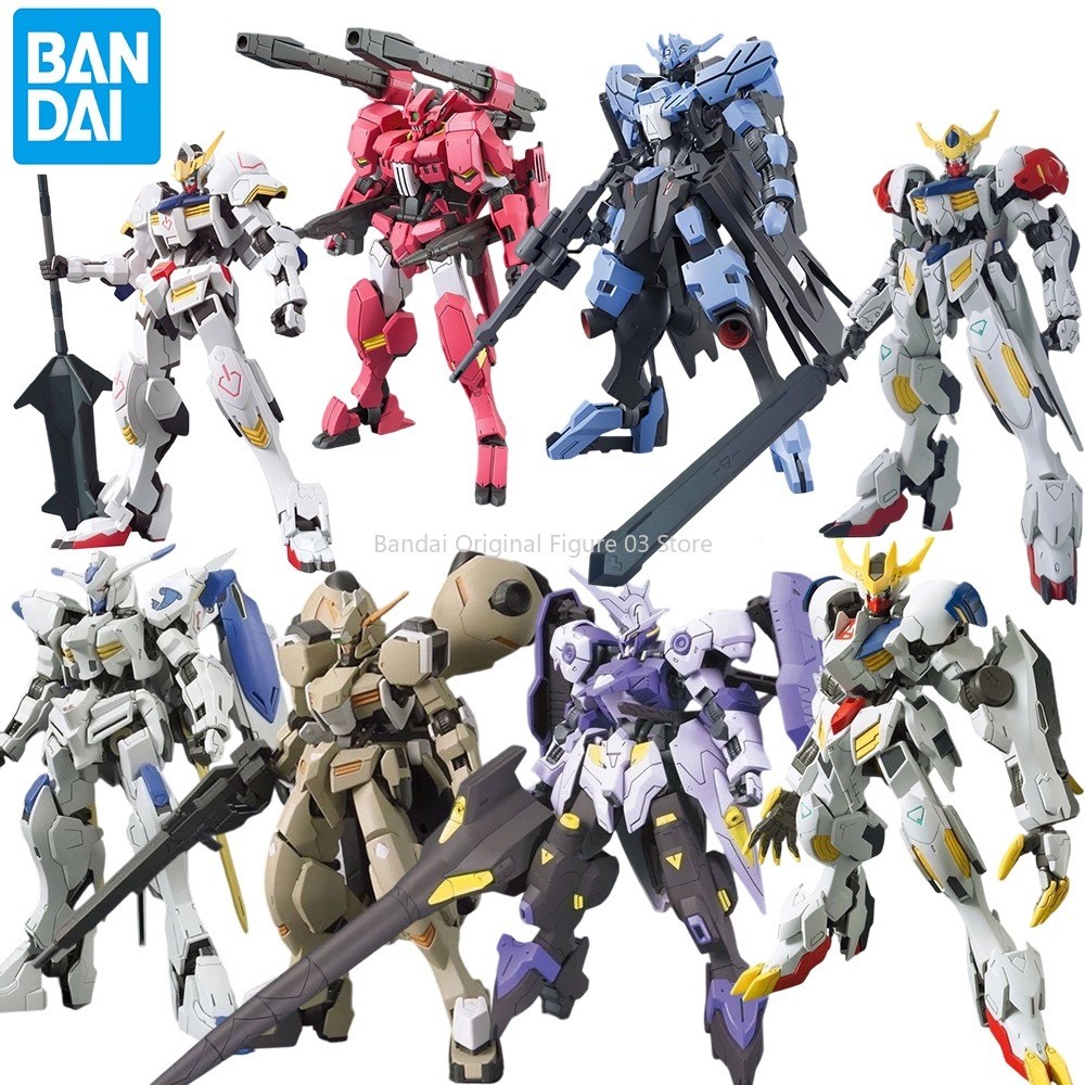 Bandai Gundam Model Kit HG IBO Bae Barbatos Lupus Rex Gusion Rebake Flauros Ryusei Go Kimaris Vidar 