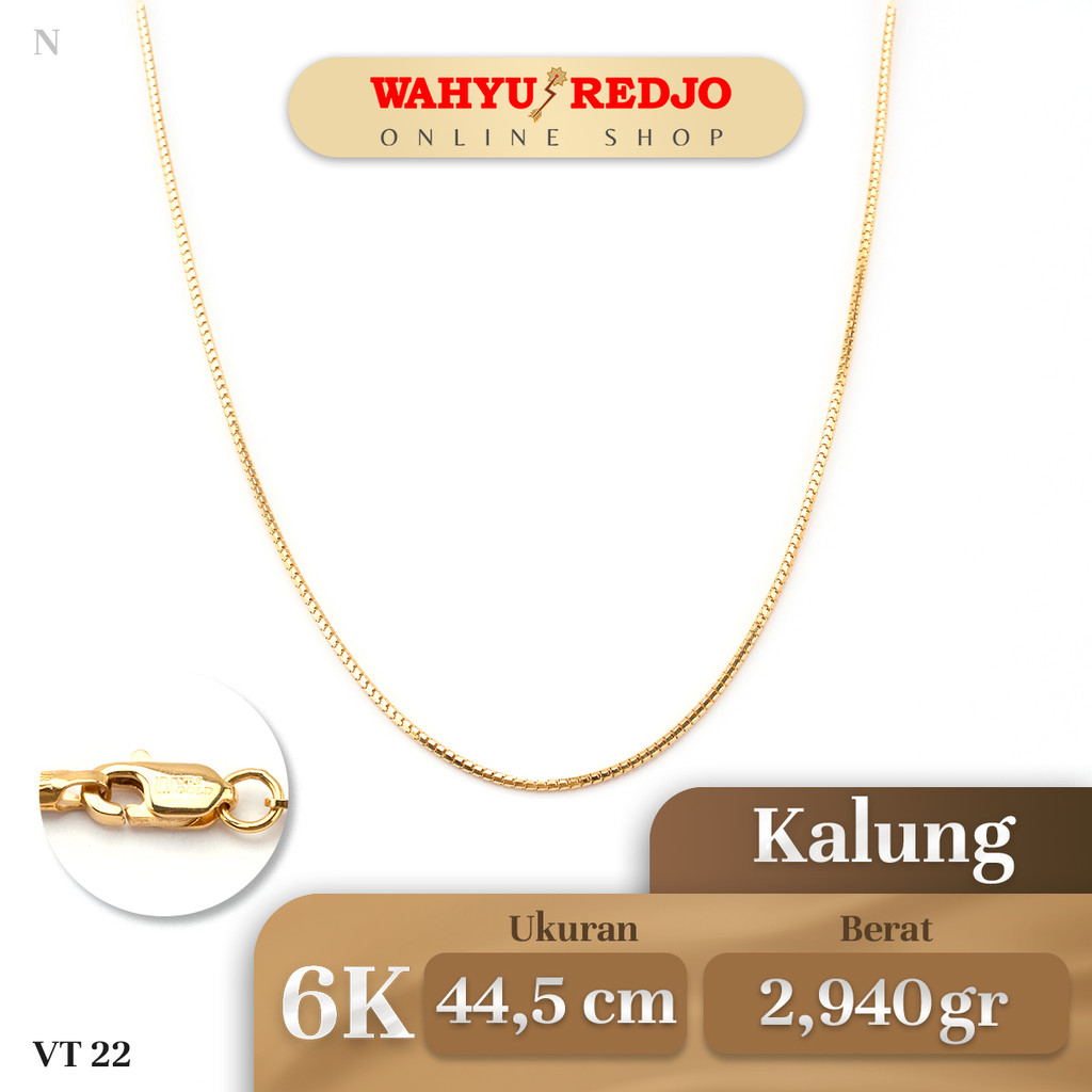 Kalung Emas Kadar 6K Wahyu Redjo KL-6K 30183284