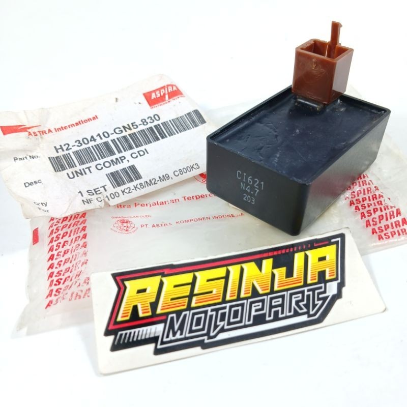 Cdi Unit Assy Honda Astrea 800 Asdap Grand Prima Star Supra Legenda GN5 Original Aspira