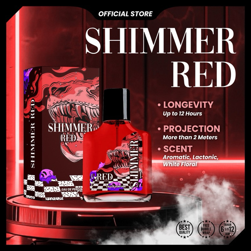 SHIMMER RED Limited Edition by Levent Perfume