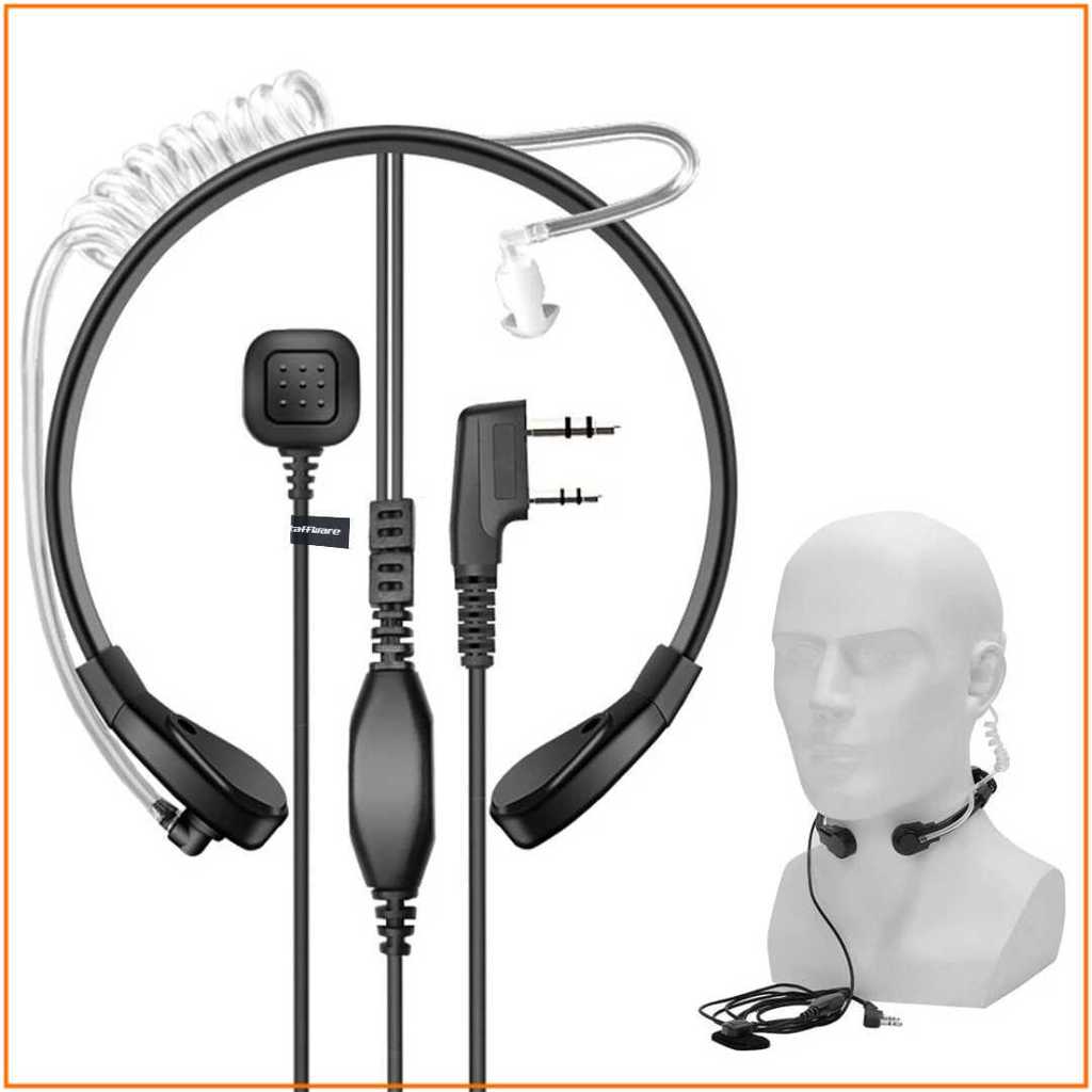 Taffware Headset HT FBI Finger PTT Acoustic 2 Pin UV-5R UV-B5 UV-B6