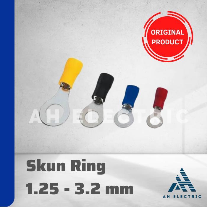Skun O 1.25 - 3.2 mm / Skun ring 1.5 mm / Skun kabel bulat 1.5
