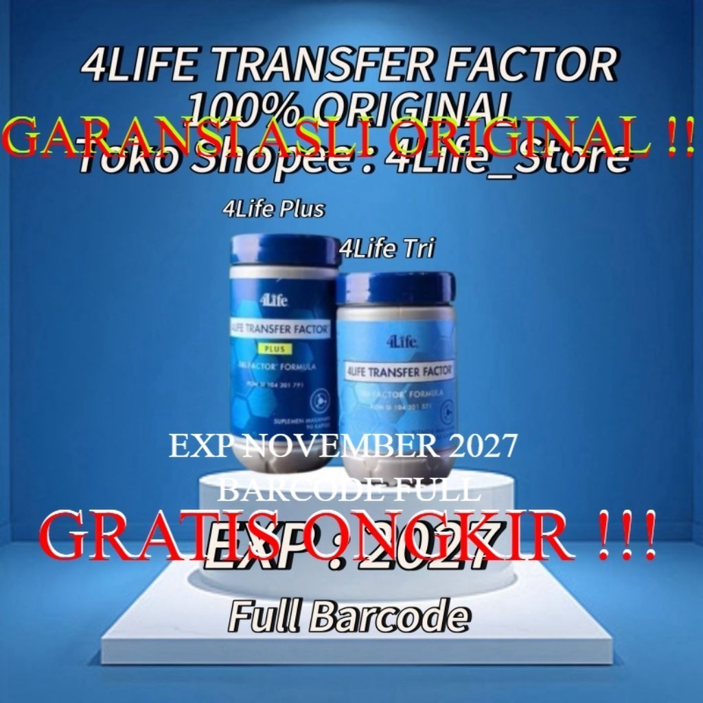 4Life Plus Factor Formula 4Life Factor Tri Asli Original 4LIFE EXPIRED NOVEMBER 2028 4LIFE #BISACOD