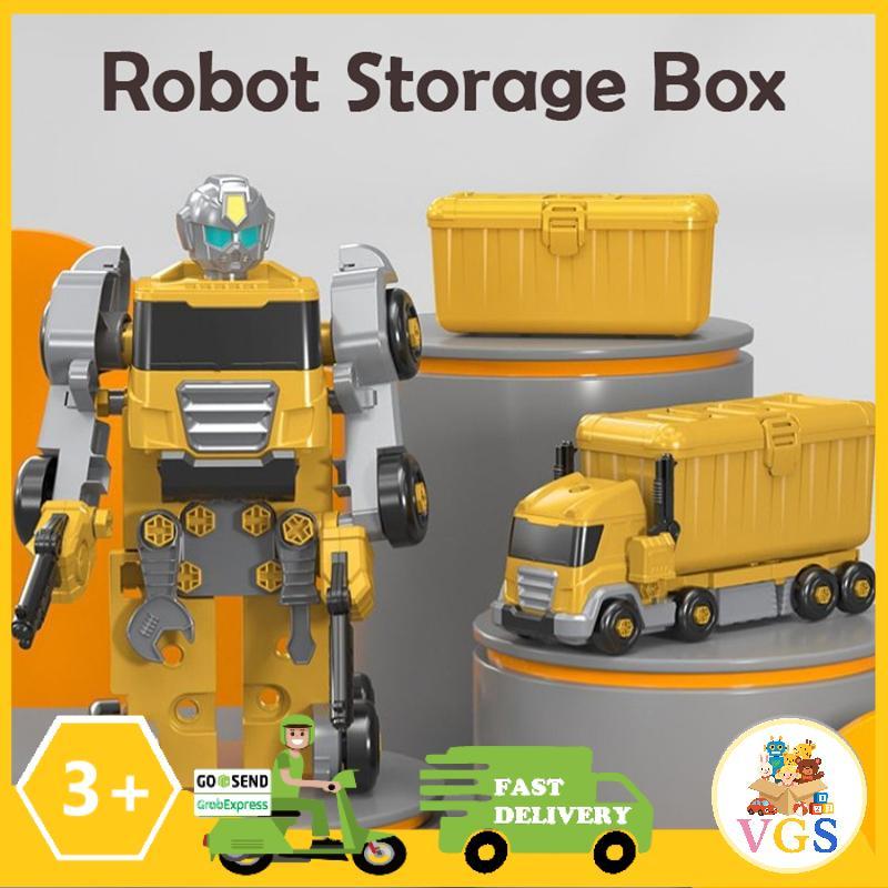 Mainan Anak Robot Storage Box Unik Buat Kado Hadiah Ulang Tahun Variety Goods Shop