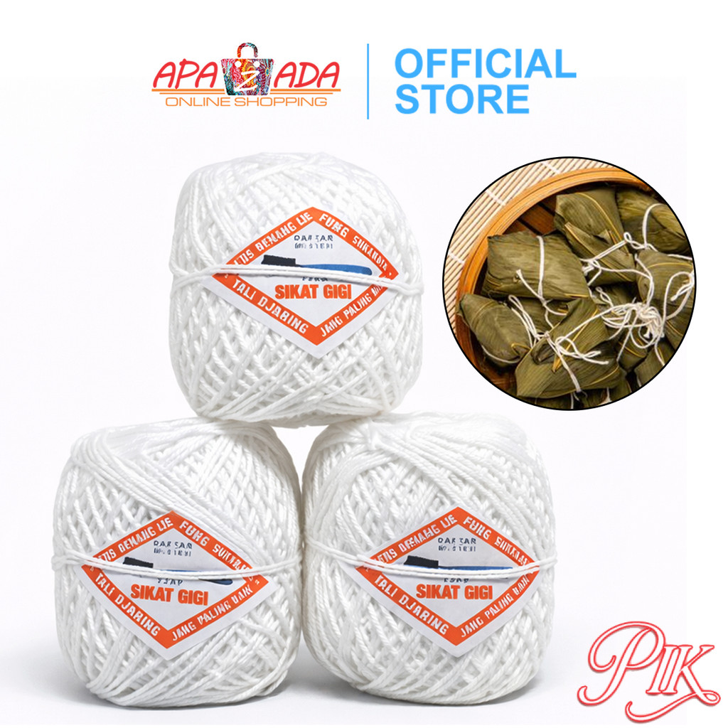 Benang Wol Lie Fung / Benang Kasur / Tali Jaring / Tali Bakcang Cap Sikat Gigi