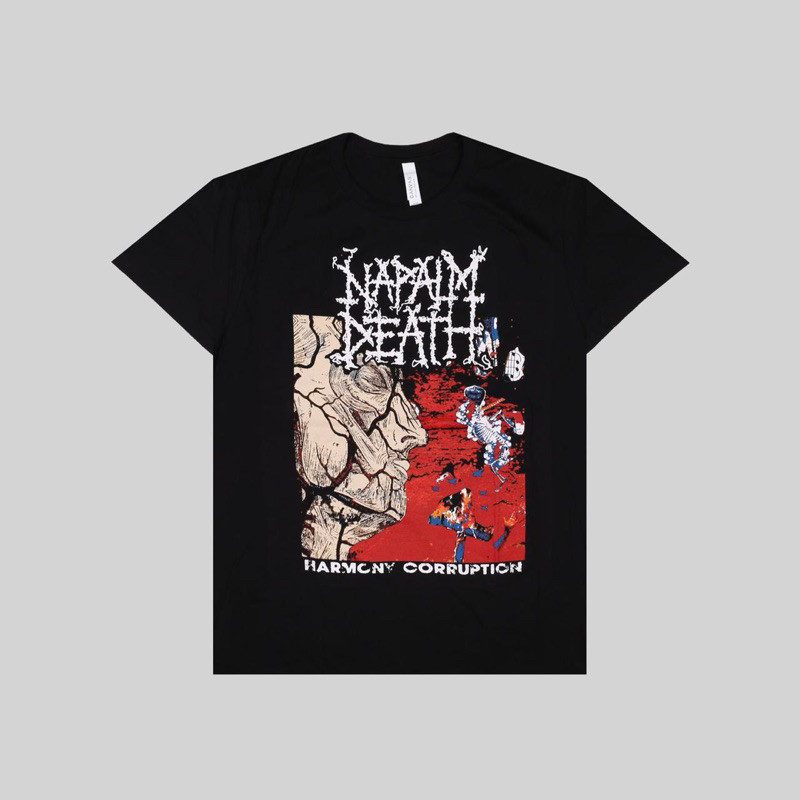 (COD) TSHIRT - NAPALM DEATH - HARMONY CORRUPTION - ROCKMERCH