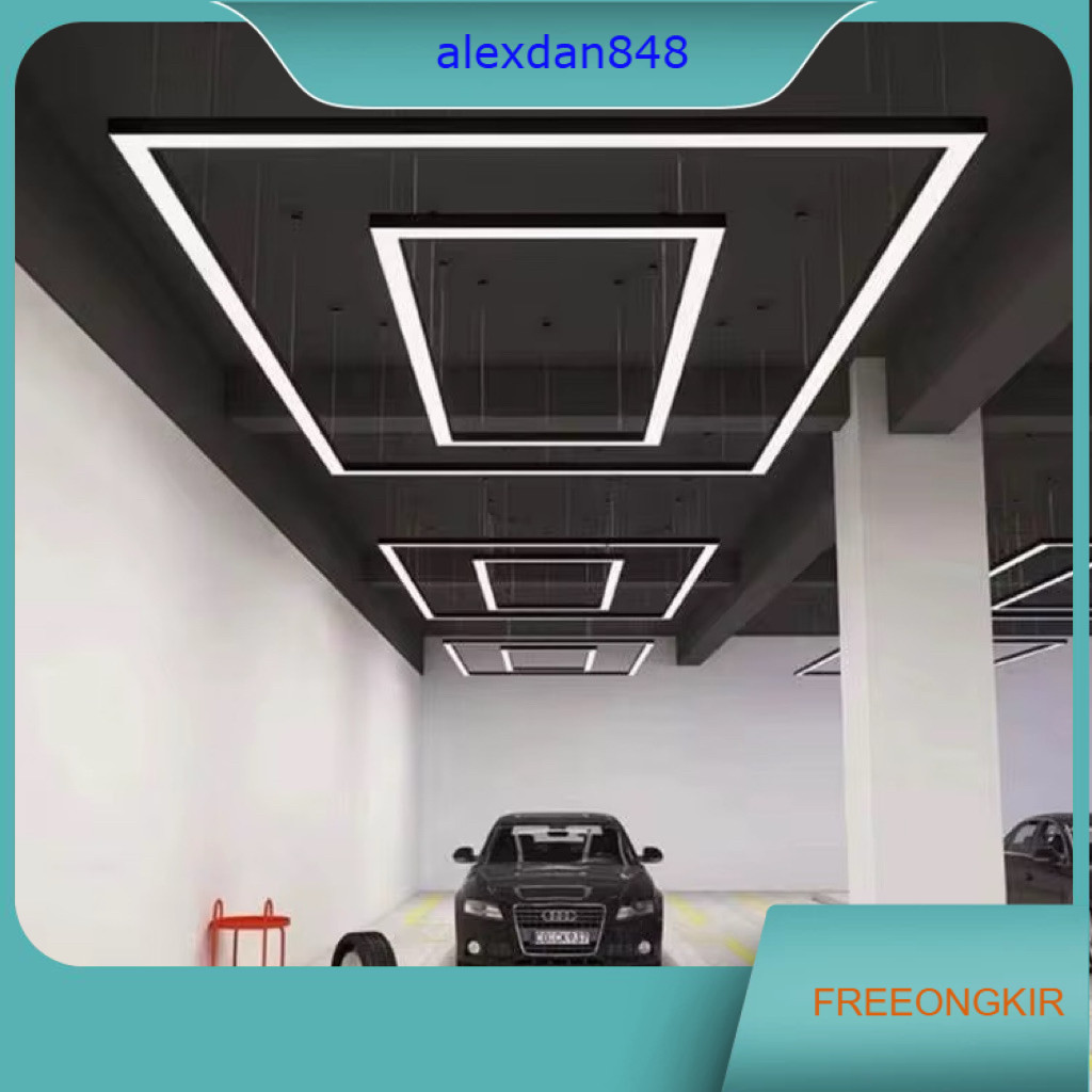 LAMPU BALOK LED 36W LAMPU GANTUNG LED 36W LAMPU TL LED 36W LAMPU OFFICE HANGING LAMP 36 WATT