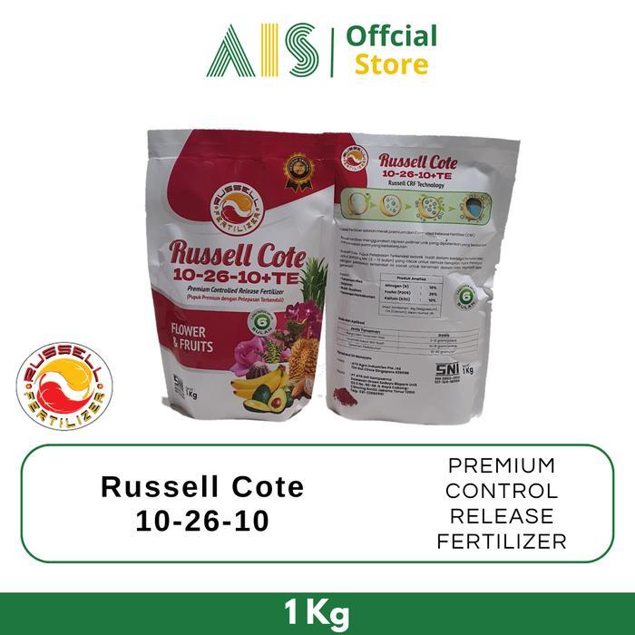 Russell Fertilizer Pupuk Russell Cote Slow Release 10-26-10 Bunga 1kg
