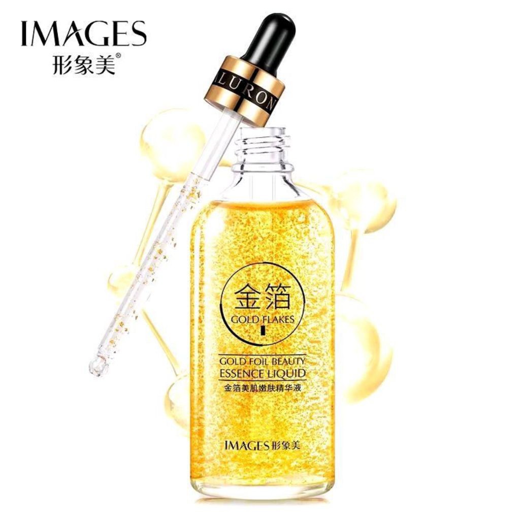 Images Gold Serum Bantu Hilangkan Bekas Jerawat Dan Flek Hitam Wajah  Mencerahkan Wajah  Memudarkan 
