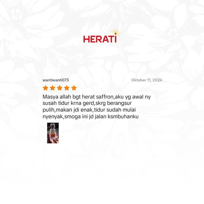 Herati Saffron Afghanistan I Safron Super Negin 1 gr [TIDAK ADA FREE GIFT]  Bunga Saffron Grade A+ P